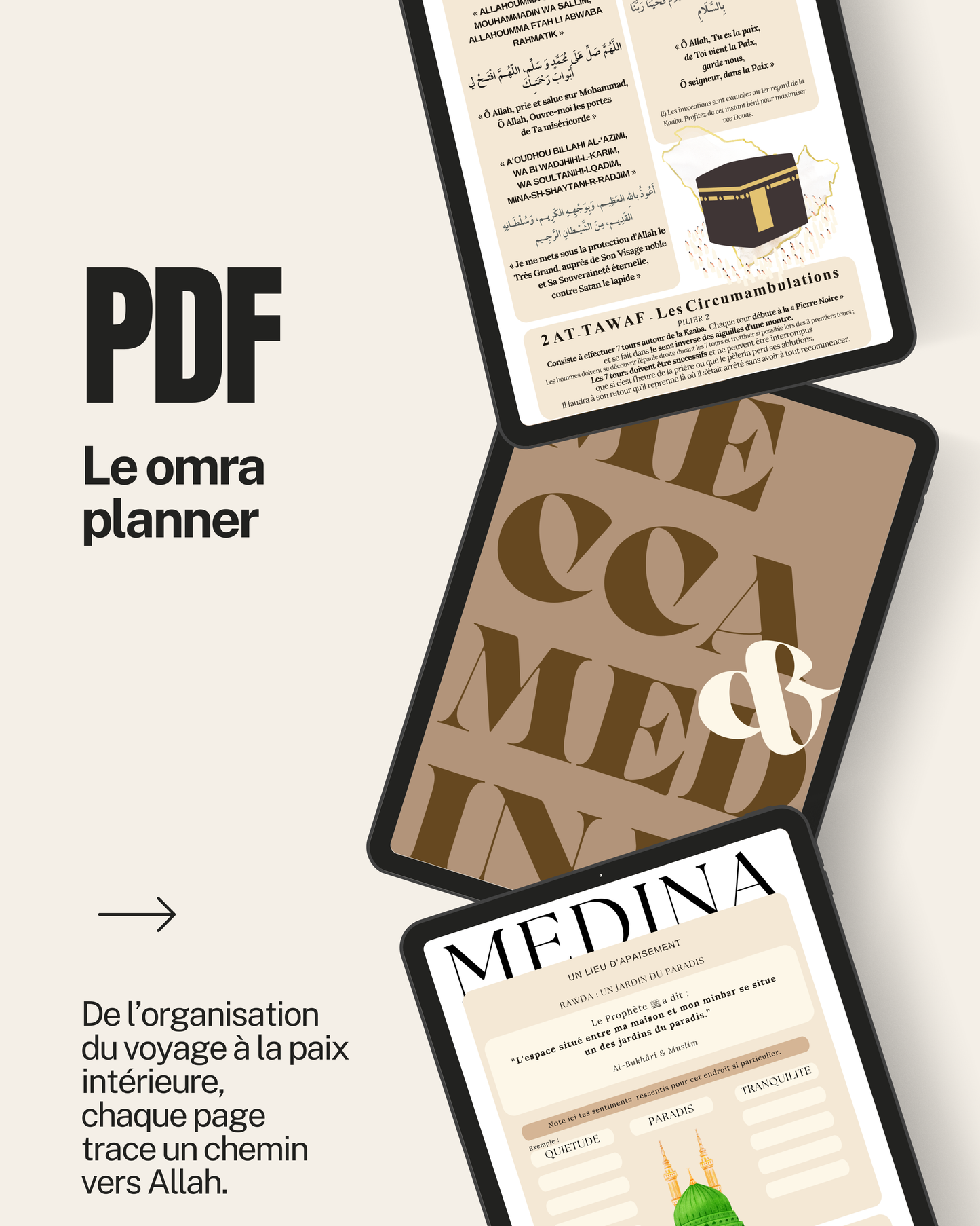 Mecca & Medina journal - Omra planner - Édition numérique
