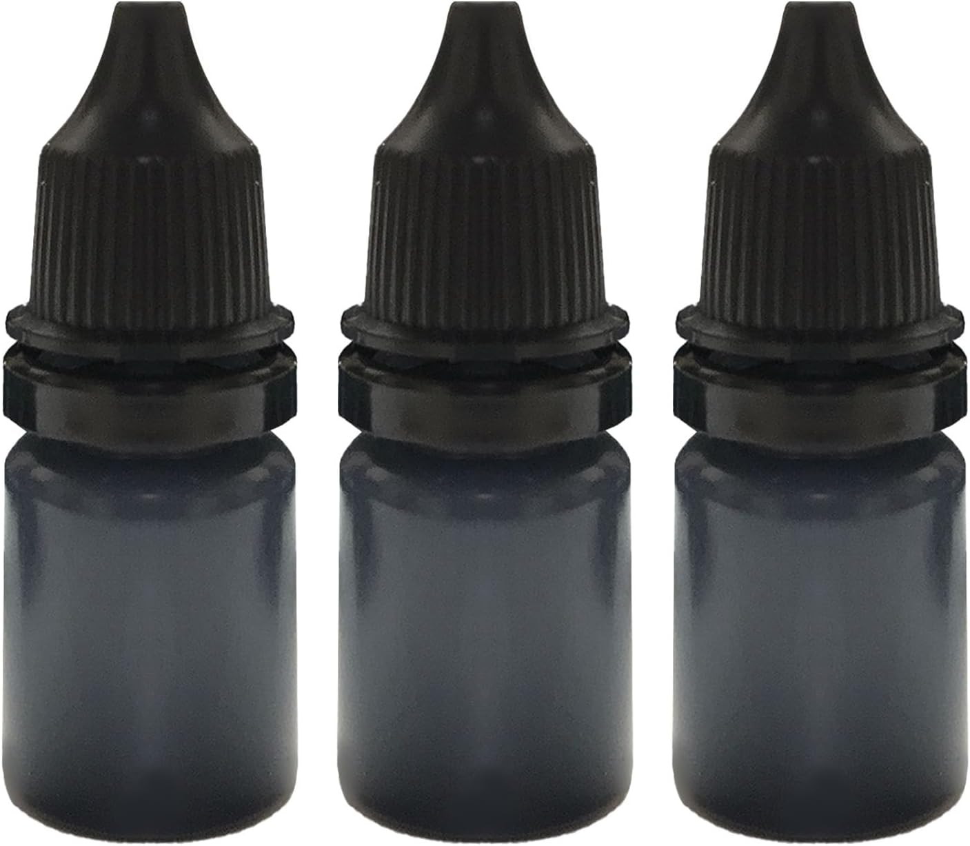 Flacon d'encre noir 10 ml pour tampon