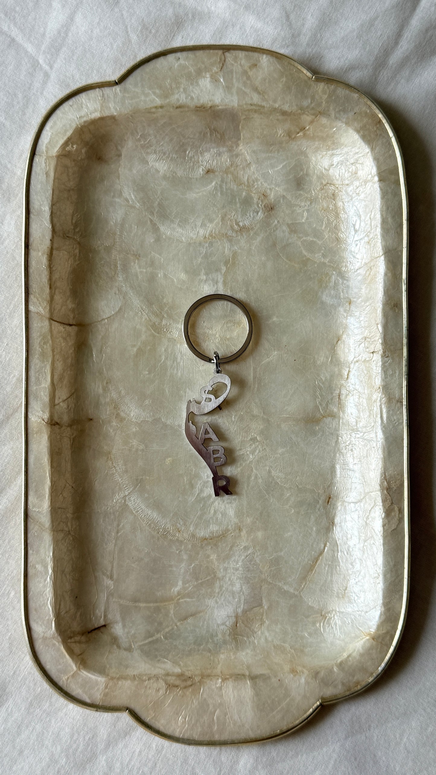 Porte-clé - Sabr métal
