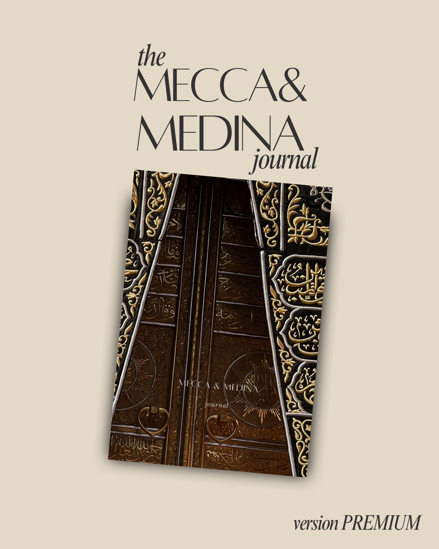 Mecca & Medina journal - Omra planner - Kaaba - Papier Premium