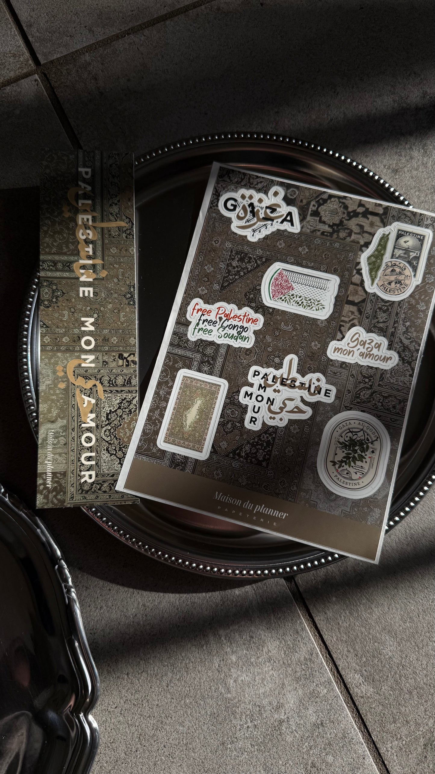 Box Palestine mon amour - Édition Limitée - SANS planner
