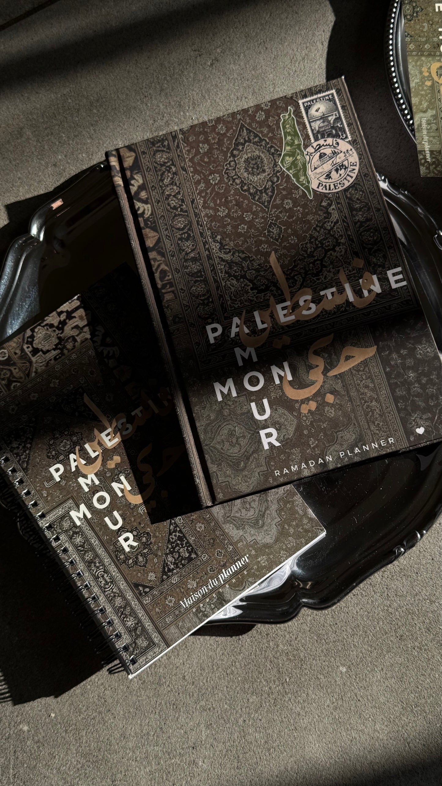 Carnet de note à spirale Palestine mon amour - 80 Pages