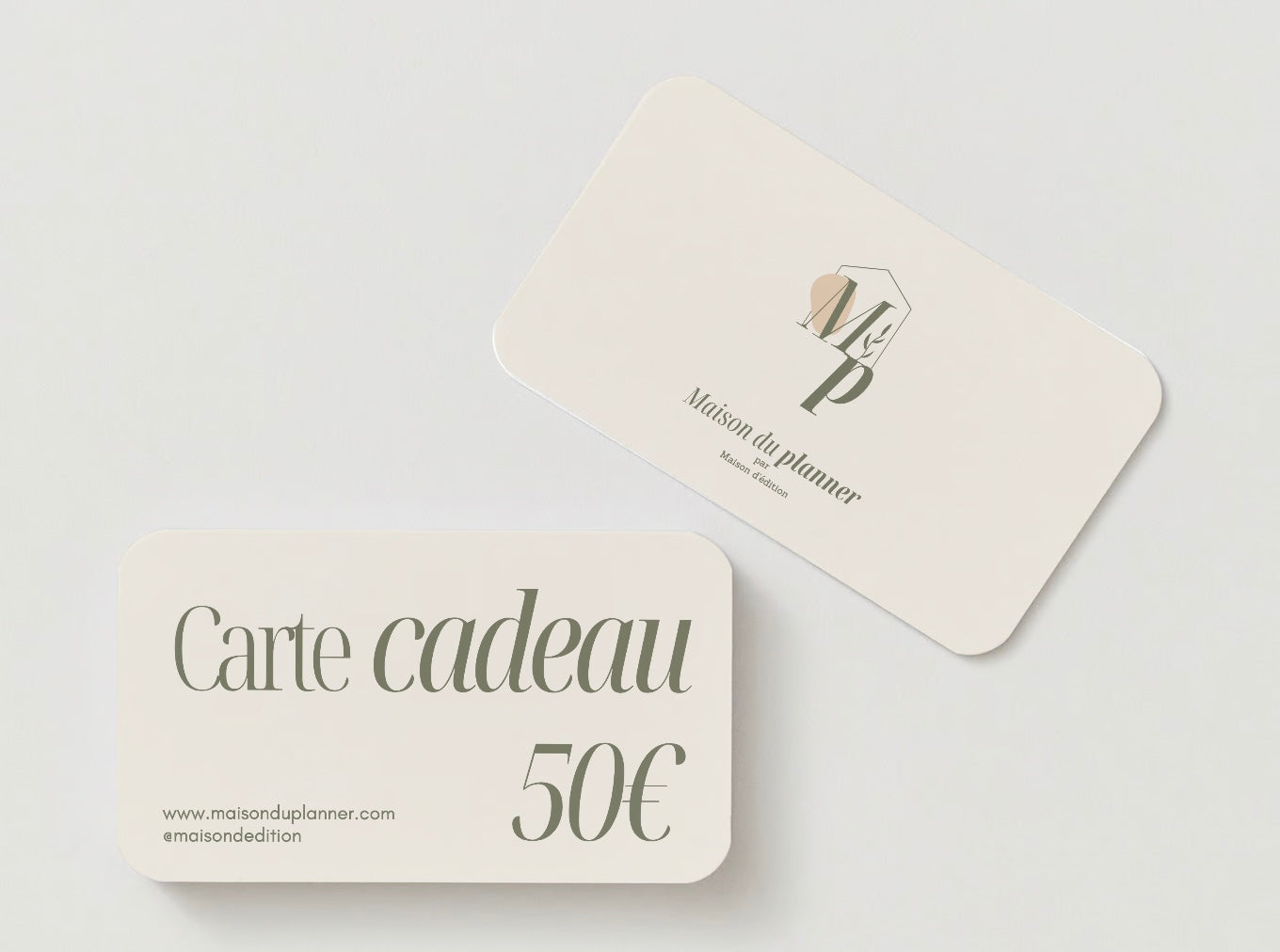 Cartes cadeaux