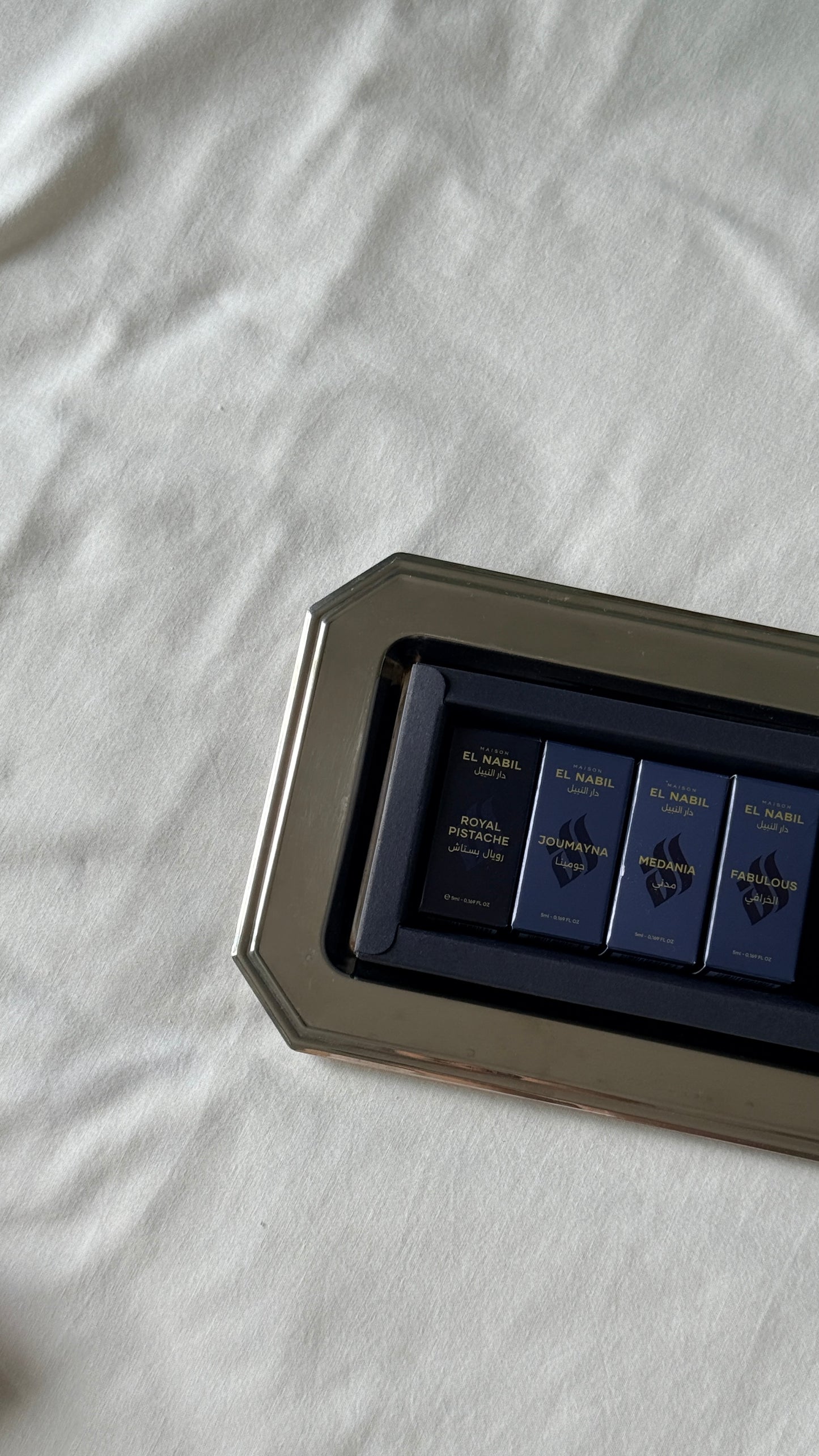 Coffret de 4 musc 5mL by Maison El Nabil