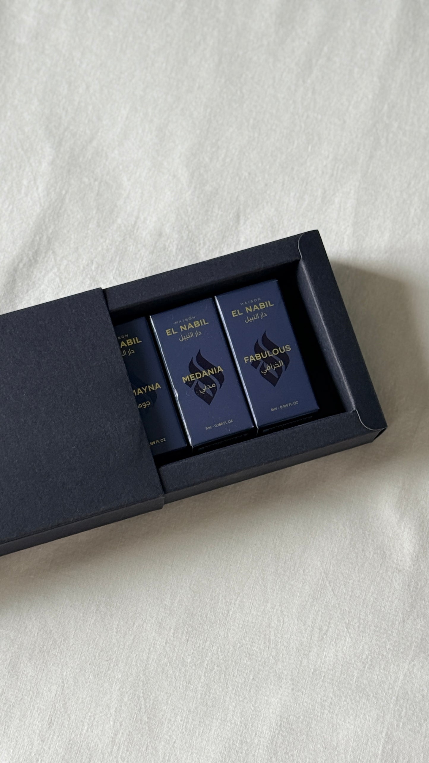 Coffret de 4 musc 5mL by Maison El Nabil