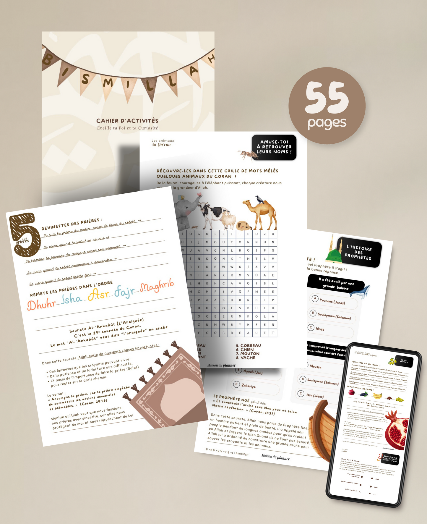 Cahier d’Activités - Éveille la Foi et la Curiosité de ton Enfant !
