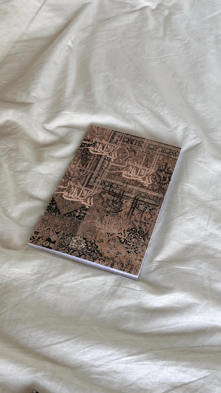 Carnet de note - Lignes de Lumière - 120 pages (broché)｜Rose