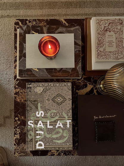 Duas & Salat "Edition du coeur" à remplir 90 jours - Sijjādah beige (Relié)