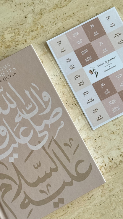 Onglets Les 25 Prophètes cités dans le Qu'ran