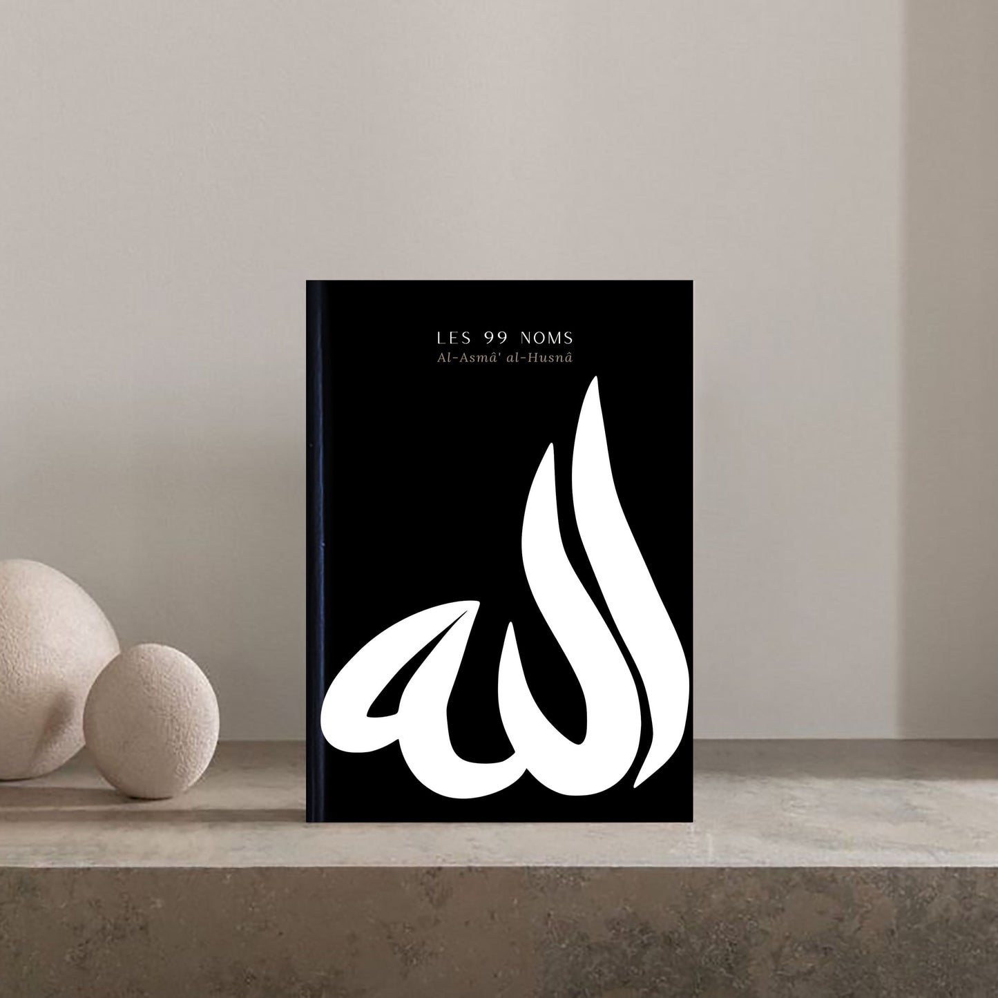 99 Noms d'Allah et attributs avec leurs significations - Al Asmâ al Husnâ Planner - N&B (Relié)