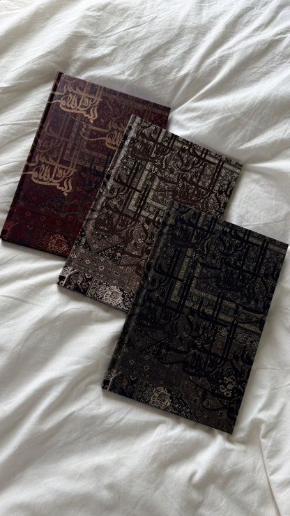 Carnet de note - Lignes de Lumière - 120 pages (relié)｜Anthracite