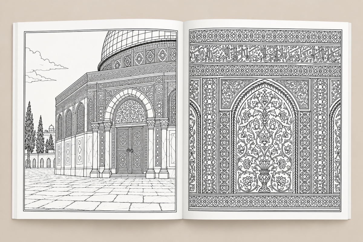 Palestine mon amour - Mon cahier de coloriage adulte