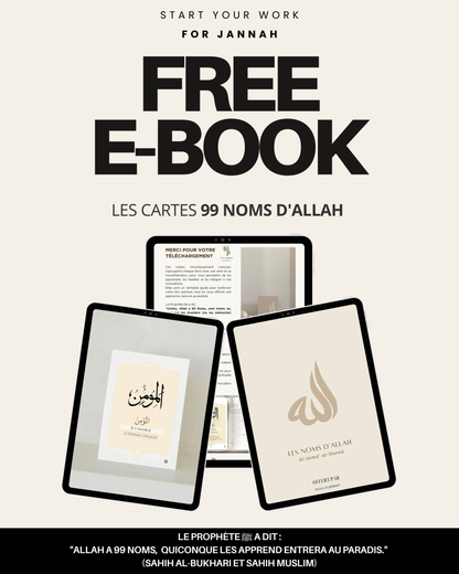 Al Asmâ al Husnâ - Objectif Jannah - OFFERT
