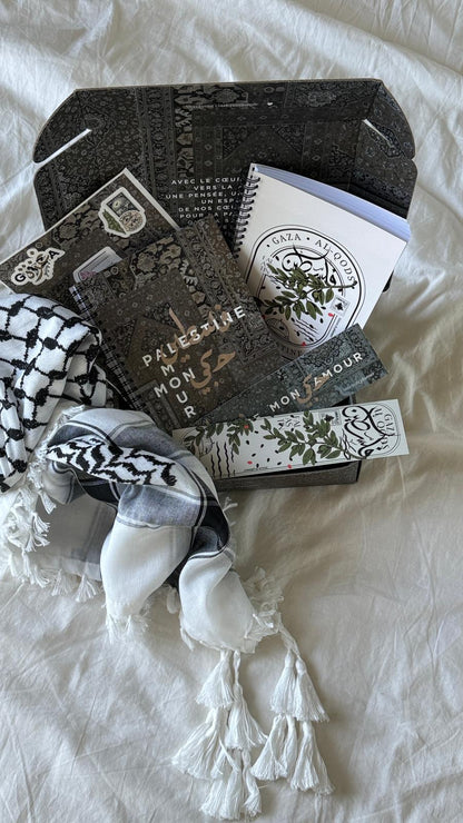 Box Souvenir Palestine - Palestine mon amour + Al Amal - 2 collections