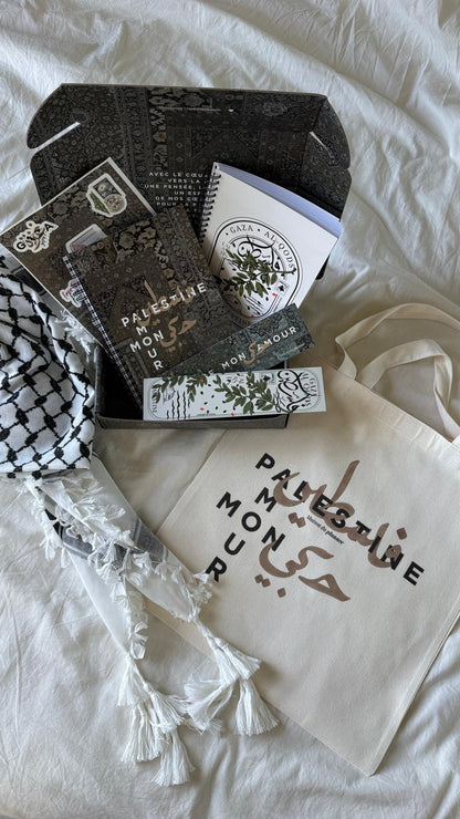 Box Souvenir Palestine - Palestine mon amour + Al Amal - 2 collections