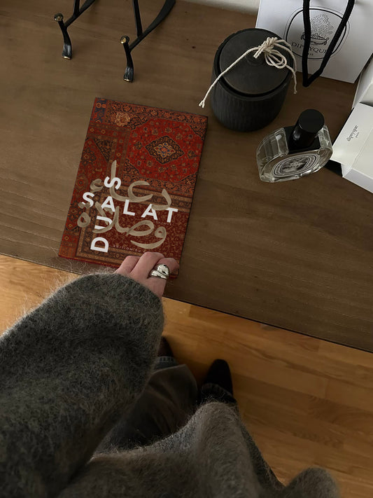 Duas & Salat "Edition du coeur" à remplir 60 jours - Sijjādah rouge (Broché)