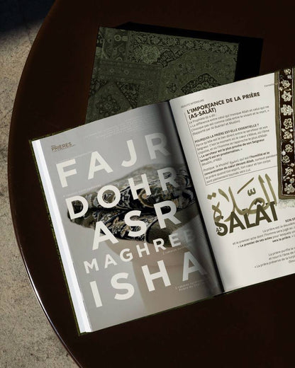 Duas & Salat "Edition du coeur" à remplir 60 jours - Sijjādah vert (Broché)