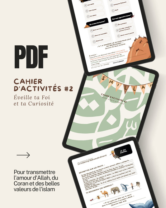 Cahier d’Activités #2 - Éveille la Foi et la Curiosité de ton Enfant !