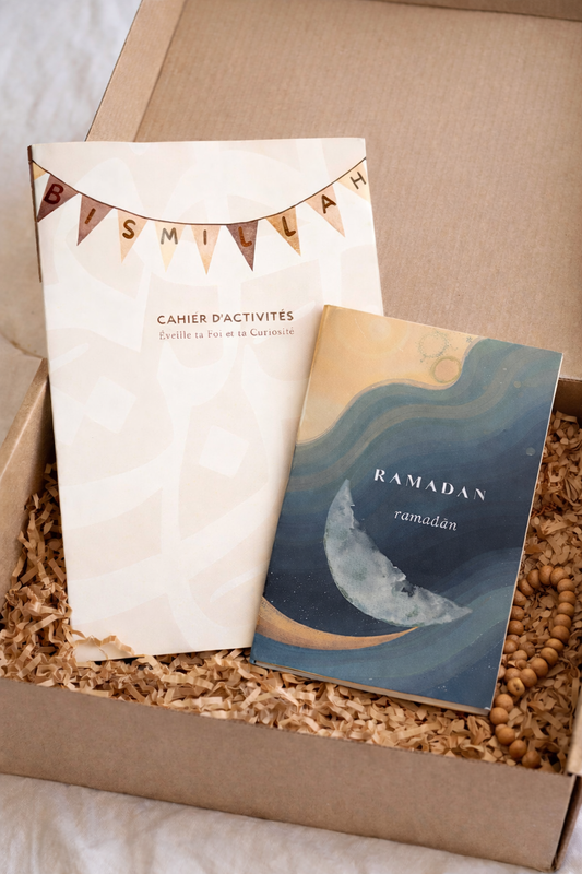 Box kids - Ramadan planner & Cahier d’Activités - Apprendre avec douceur et foi - Expédition le 14/02/26