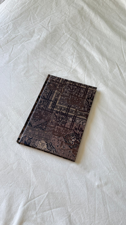 Carnet de note - Lignes de Lumière - 120 pages (relié)｜Marron