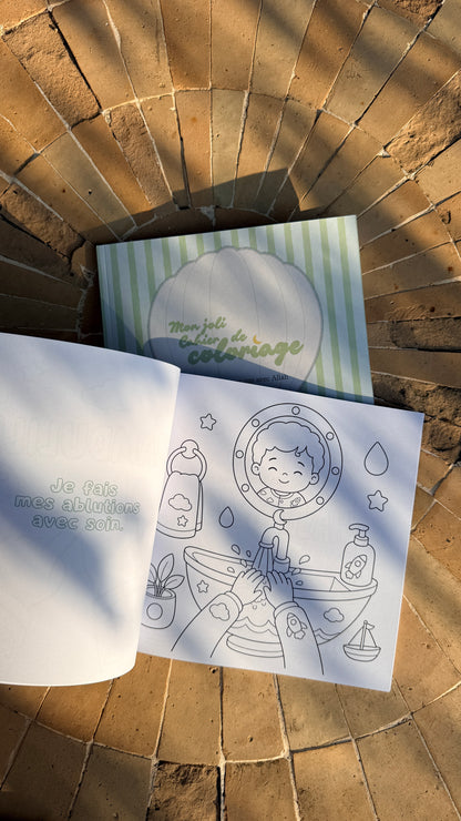 Mon joli cahier de coloriage – Édition Garçon