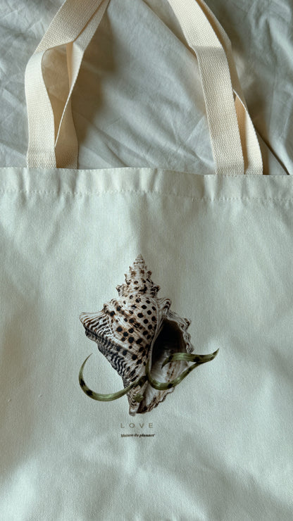 Tote bag - Amour & Coquillage