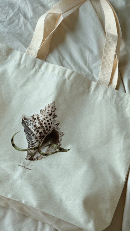Tote bag - Amour & Coquillage
