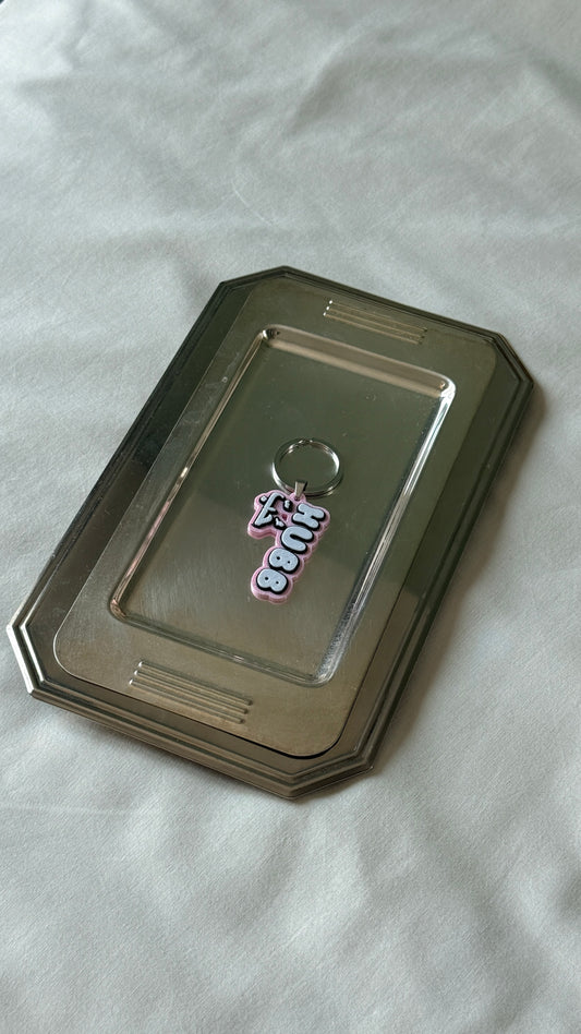 Porte-clés - Hubb 3D – Rose