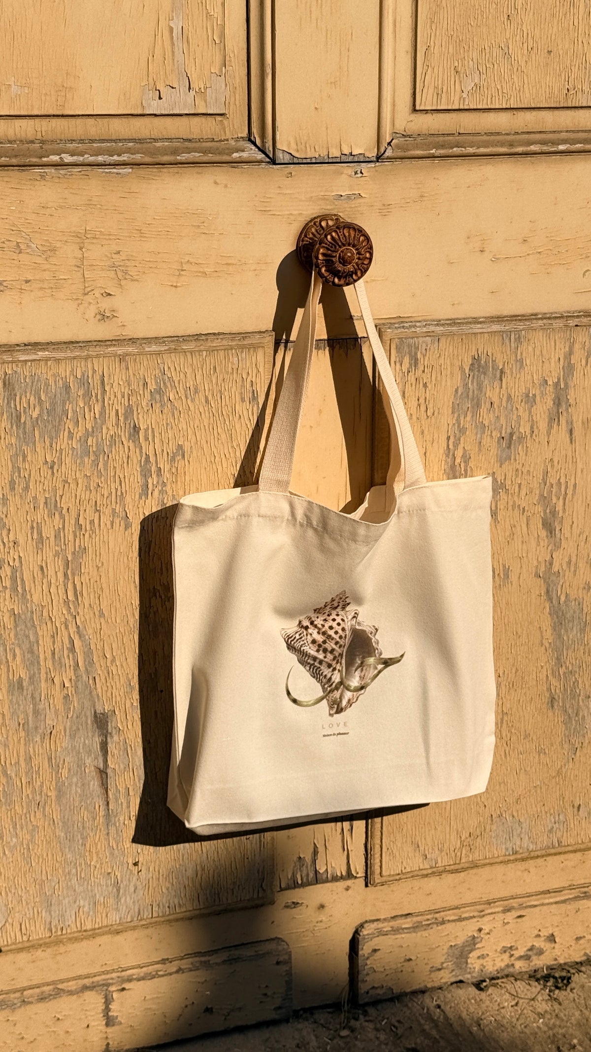 Tote bag - Amour & Coquillage