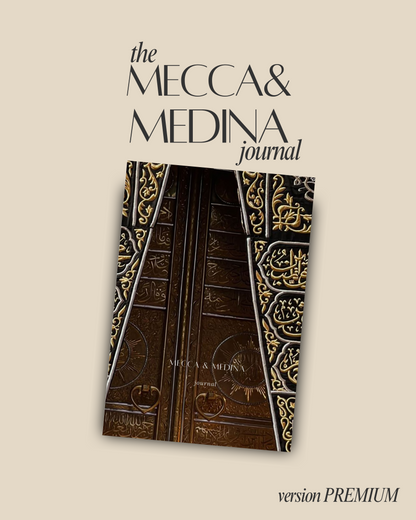 Mecca & Medina journal - Omra planner - Kaaba - Papier Premium