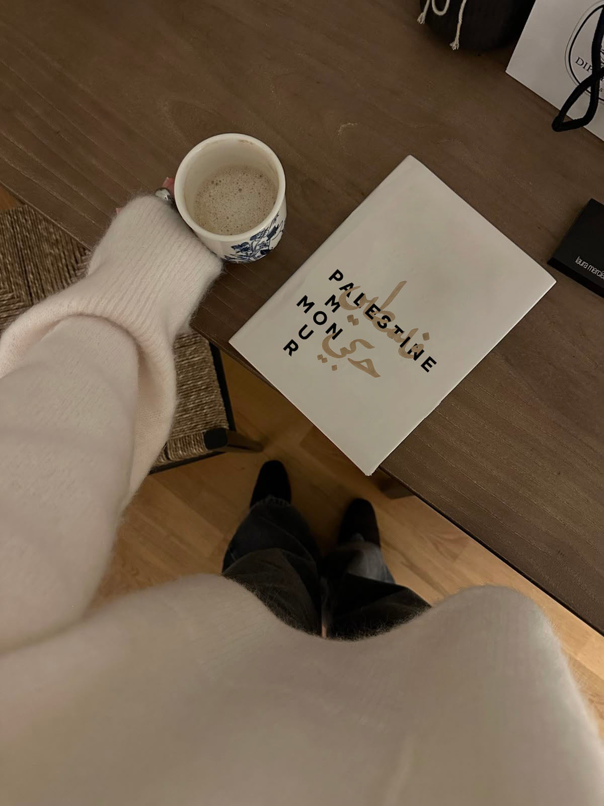 Carnet de note Palestine mon amour - Lignes de Lumière - 120 pages (relié)