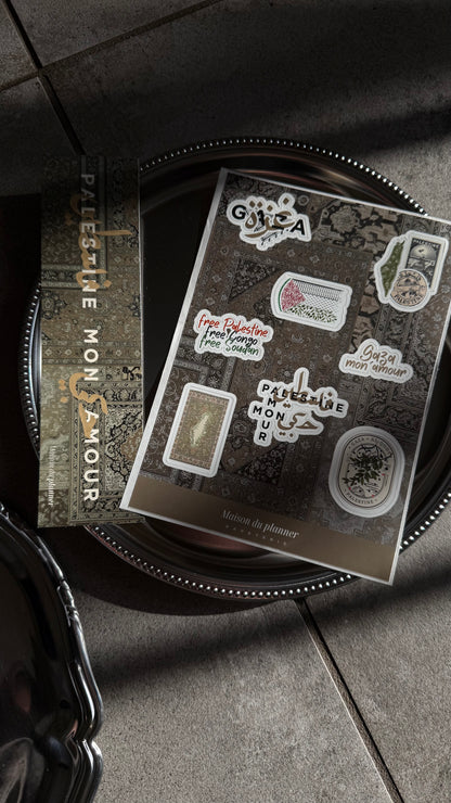 Box Palestine mon amour - Édition Limitée - SANS planner