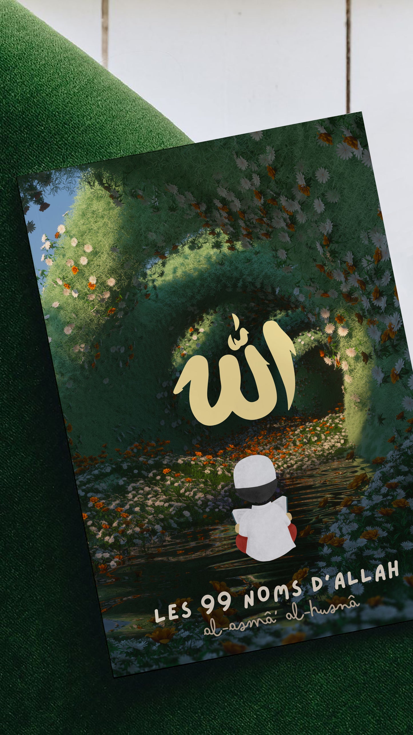 Les 99 Noms d'Allah et attributs avec leurs significations - Al Asmâ al Husnâ Planner - Kids Foret (broché)
